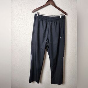 Nike Travis Scott Reflective Swoosh Color Block Track Pants Black Gray Size L